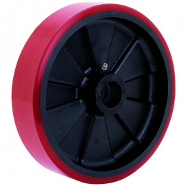 Polyurethane On Glass Filled Nylon Wheels Polyurethane On Glass Filled Nylon Wheels